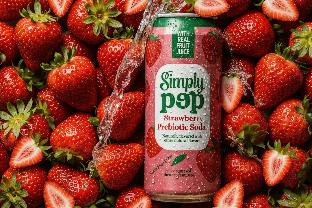 Immagine di un drink animata con l’AI, in cui il liquido e gli elementi decorativi si muovono creando un effetto visivo dinamico e coinvolgente